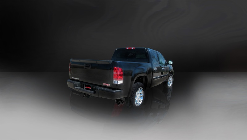 Chevrolet Silverado Performance Exhaust - CORSA Performance - Cat-Back Sport - Black - 2009